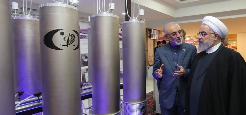 IRAN SAYS PRODUCTION OF ENRICHED URANIUM EXCEEDS GOALS