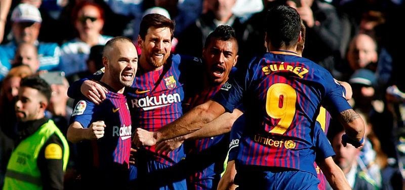 Paulinho key to Barca's big win at Madrid and Liga lead