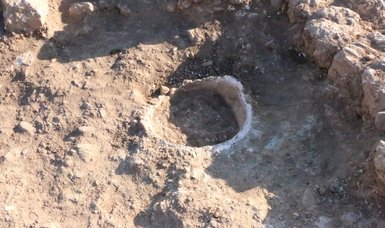 Ancient quake-damaged structure found in southeastern Turkey