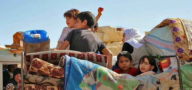 REFUGEES LIVING IN LEBANON START RETURNING TO SYRIA