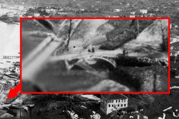 Rize’de kayıp köprü ortaya çıktı