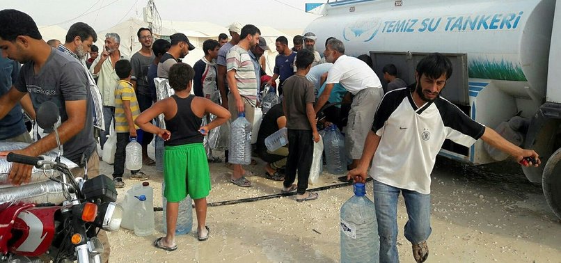 TURKISH NGO PROVIDES DRINKING WATER TO SYRIAS AFRIN