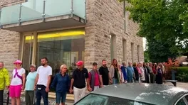 Penzberg'de İnsan Zinciri