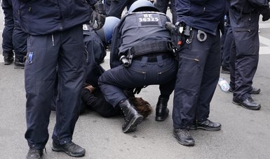 German man dies after being detained by Berlin police during anti-lockdown protests
