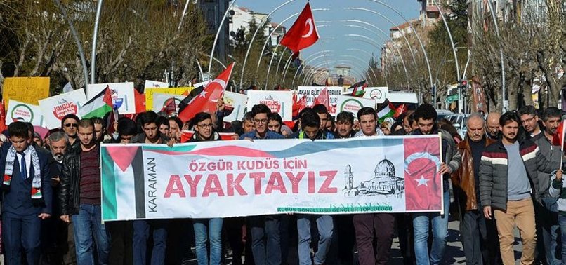 PROTESTS CONTINUE AGAINST US JERUSALEM MOVE IN TURKEY