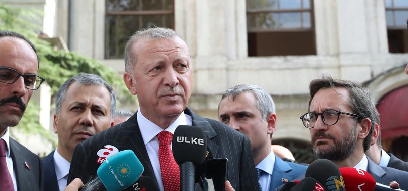 TURKEY WILL CONTINUE FEARLESS FIGHT AGAINST TERRORISM, PRESIDENT ERDOĞAN SAYS