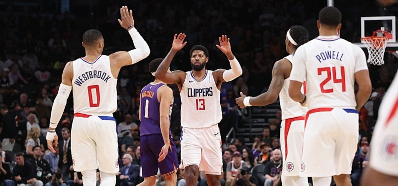 RUSSELL WESTBROOK, CLIPPERS HOLD OFF SUNS COMEBACK