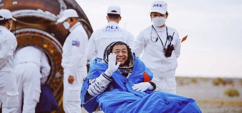 3 CHINESE ASTRONAUTS RETURN FROM SPACE
