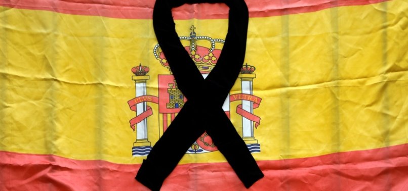 SPAINS DAILY CORONAVIRUS DEATH TOLL FALLS AGAIN ON THURSDAY