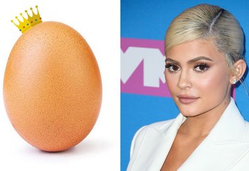 Instagram rekortmeni yumurta, Kylie Jennerı geride bıraktı