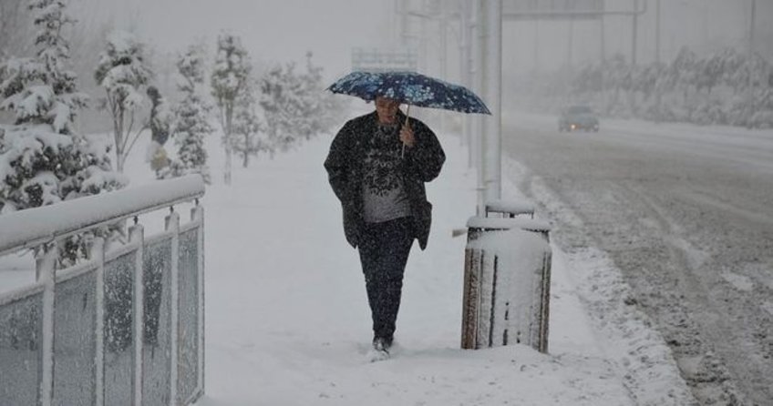 Meteorolojiden 4 il için kar uyarısı