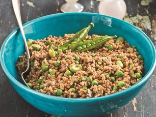 Bezelye Baklalı Bulgur Pilavı