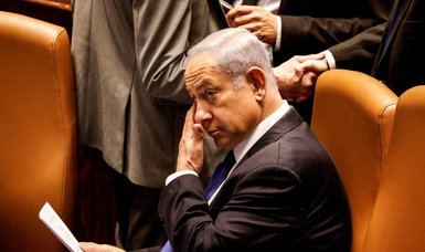 Israel's Netanyahu suffers poll dip from judicial crisis