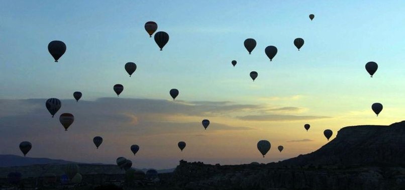 HOT AIR BALLOONS BOOST TOURISM IN TURKEY’S CAPPADOCIA