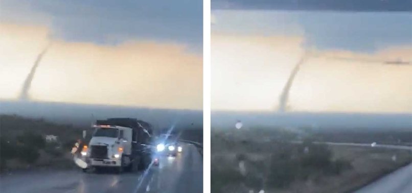 MAJOR TORNADO RECORDED ON HIGHWAY IN MEXICO AFTER IT TRAVELED 4 MUNICIPALITIES