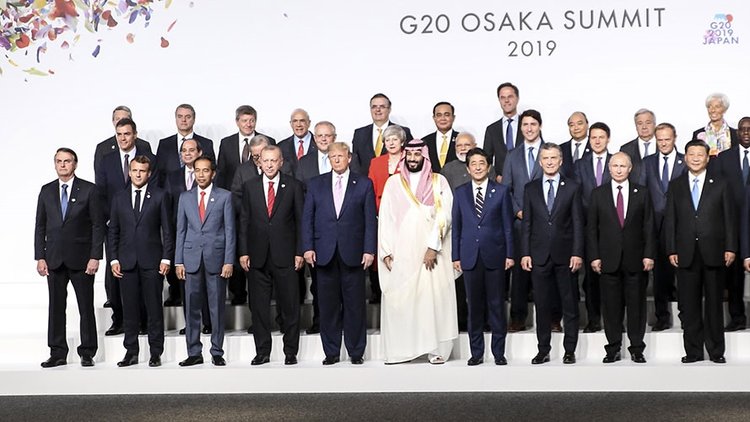 G20 Osaka Liderler Zirvesi başladı