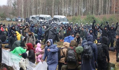 Russia and Belarus accused of using migrants to break European unity