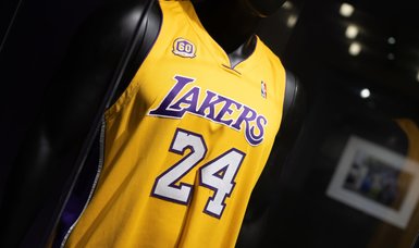 Kobe Bryant's iconic jersey sold for record $5.8M at auction