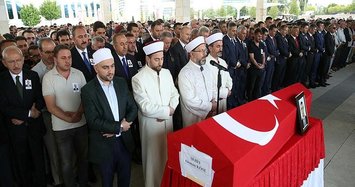 Turkey bids farewell to diplomat martyred in northern Iraq
