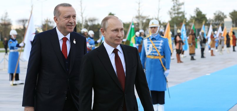 ERDOĞAN TO PAY AN OFFICIAL VISIT TO RUSSIA ON APRIL 8 TO MEET PUTIN
