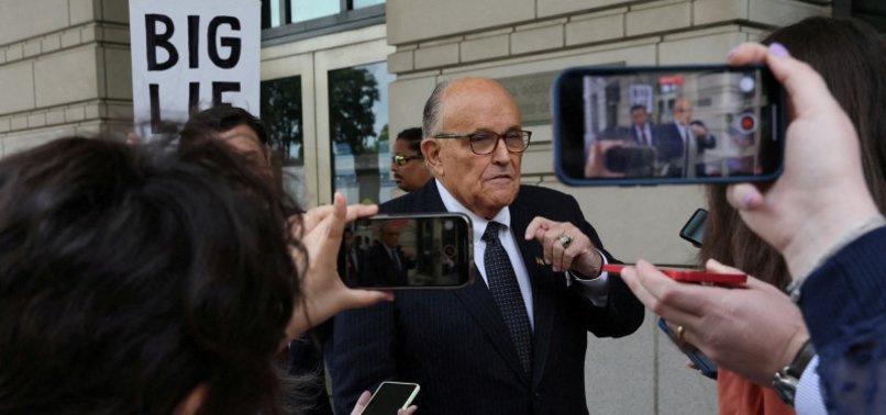 TRUMP EX-ATTORNEY RUDY GIULIANI HEADS TO GEORGIA TO FACE ELECTION CHARGES