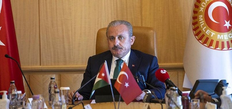 TURKISH PARLIAMENT SPEAKER ŞENTOP CALLS ON ISRAEL TO LIFT BLOCKADE ON GAZA