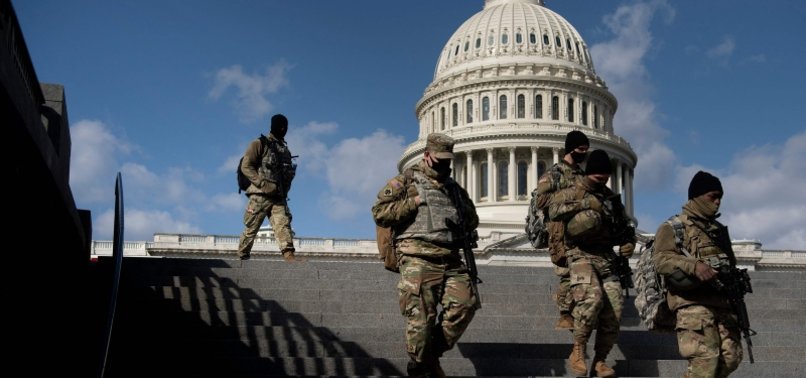 NATIONAL GUARD TROOPS LEAVING US CAPITOL AFTER 4 MONTHS