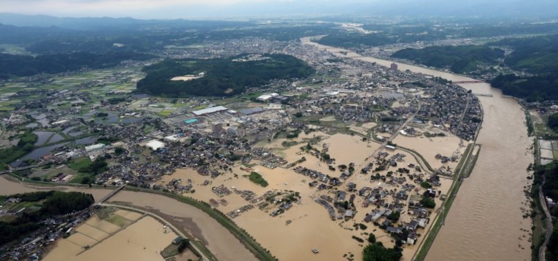 Japan Floods Mudslides Kill At Least 44 As Streets Turn To Rivers Anews