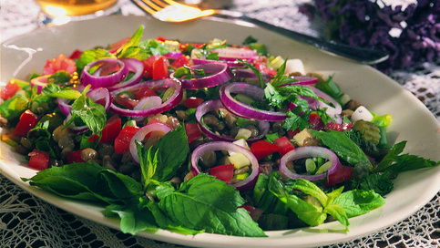 Yeşil Mercimek Salatası
