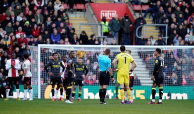 Drone suspends play at Southampton v Aston Villa