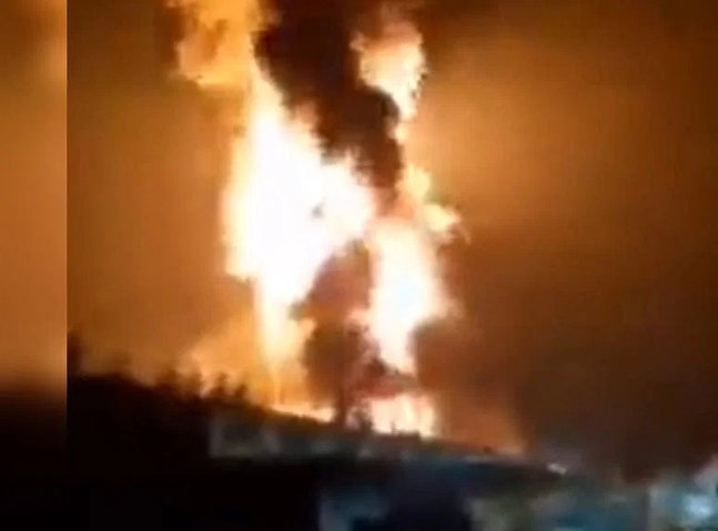 Explosion at ammunition factory in central Iran