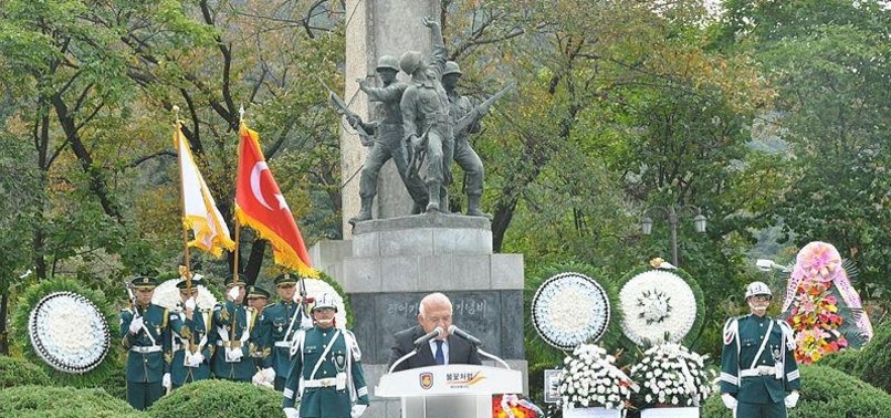 SOUTH KOREA REMEMBERS SACRIFICE OF TURKISH FORCES