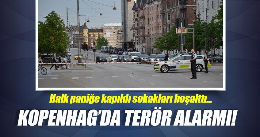 Kopenhag’da terör alarmı