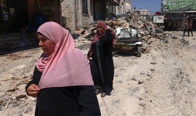 Palestinians shocked by destruction after Israeli raid in Jenin