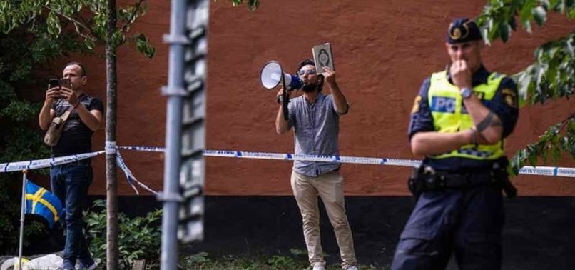 SWEDEN BEING DISRUPTED, SAYS STOCKHOLM RESIDENT WHO PROTESTED QURAN BURNING