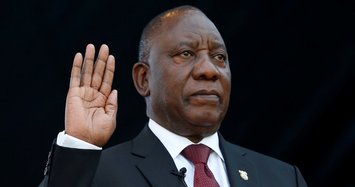 Cyril Ramaphosa takes oath as South Africa's president
