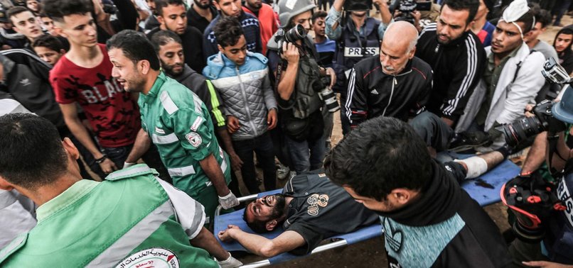 FIVE MORE GAZANS KILLED BY ISRAELI FIRE NEAR BUFFER ZONE