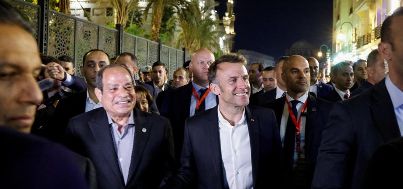 Egyptian, French presidents meet in Cairo for Gaza talks