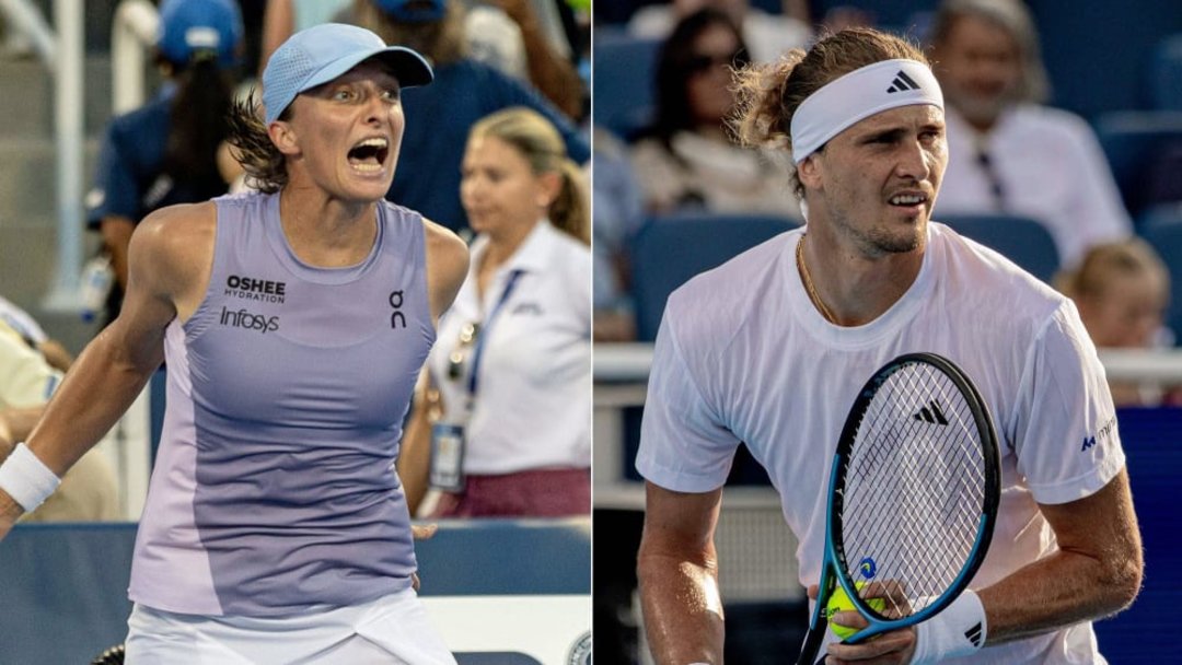 SWIATEK DEVAM ETTİ, ZVEREV ELENDİ