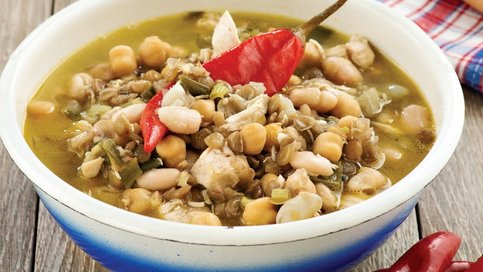 Bakliyatlı Tavuk Çorbası Tarifi