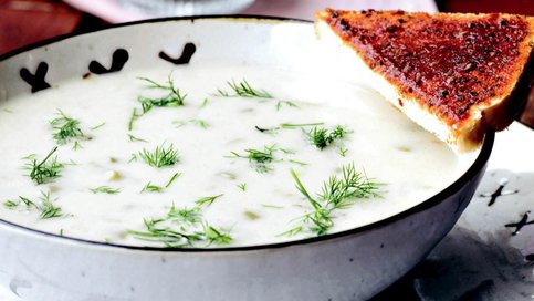 Taze Bakla Çorbası