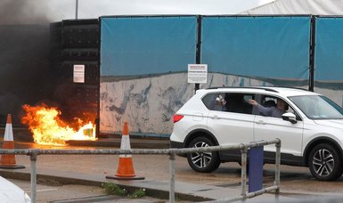 Immigration centre attack was terrorist incident - British police