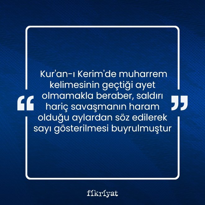 Muharrem ayı ne zaman başlıyor?