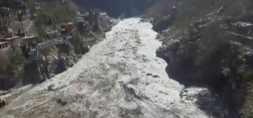 HIMALAYAN GLACIER BURSTS IN INDIA, 100-150 FEARED DEAD IN FLOODS