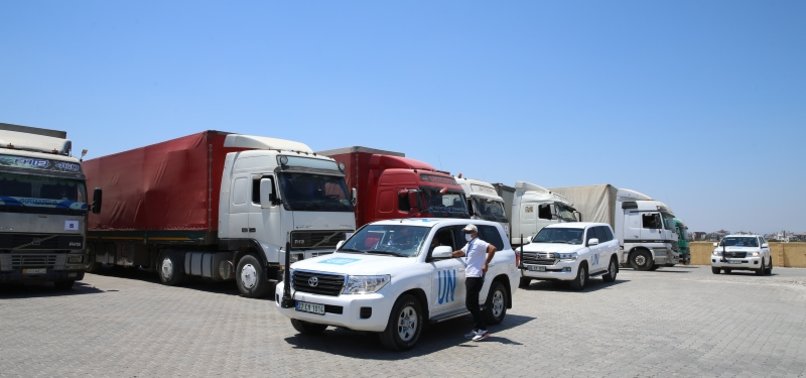 41 TRUCKLOADS OF UN AID ENTER NW SYRIA