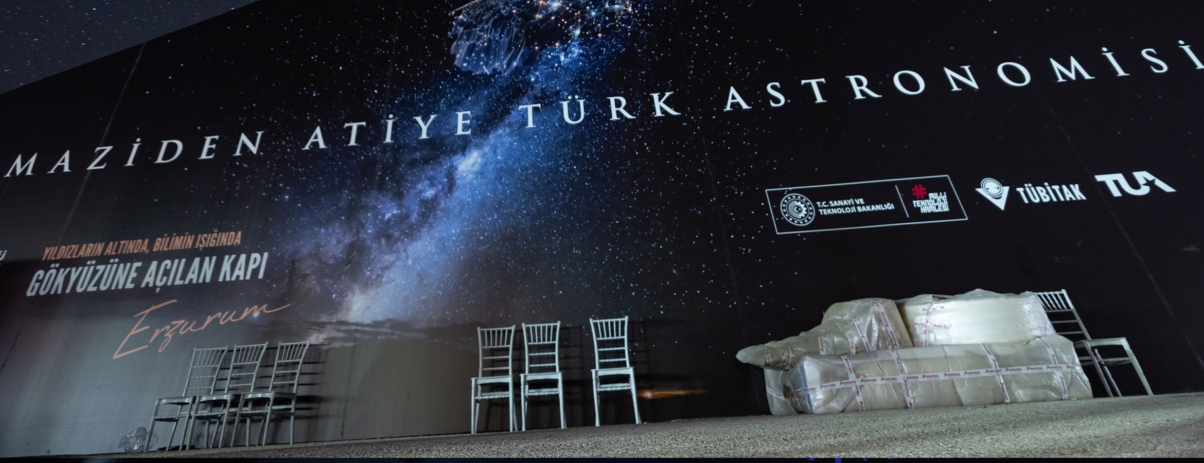 TÜBİTAK Başkanı Orhan Aydın, Erzurum’daki Gökyüzü Gözlem Etkinliği’nde konuştu: