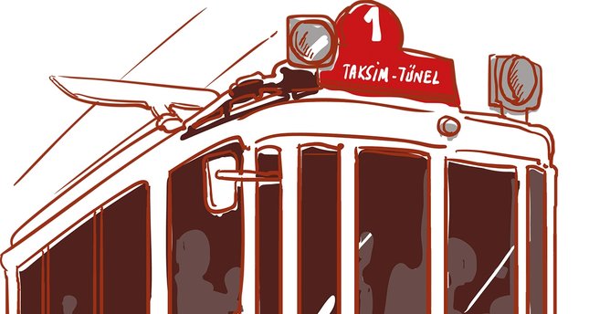 Nostalji tramvayı, çürüttün bizi