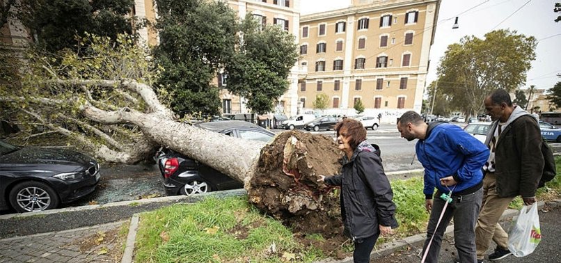 DEATH TOLL IN ITALY STORMS RISES TO NINE