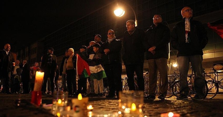 Berlin’de ’İsrail’ protesto edildi
