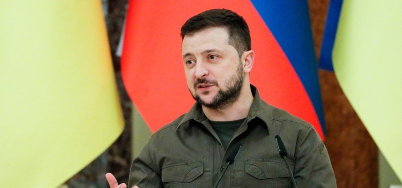 ZELENSKY: UKRAINE LOSING UP TO 100 SOLDIERS A DAY